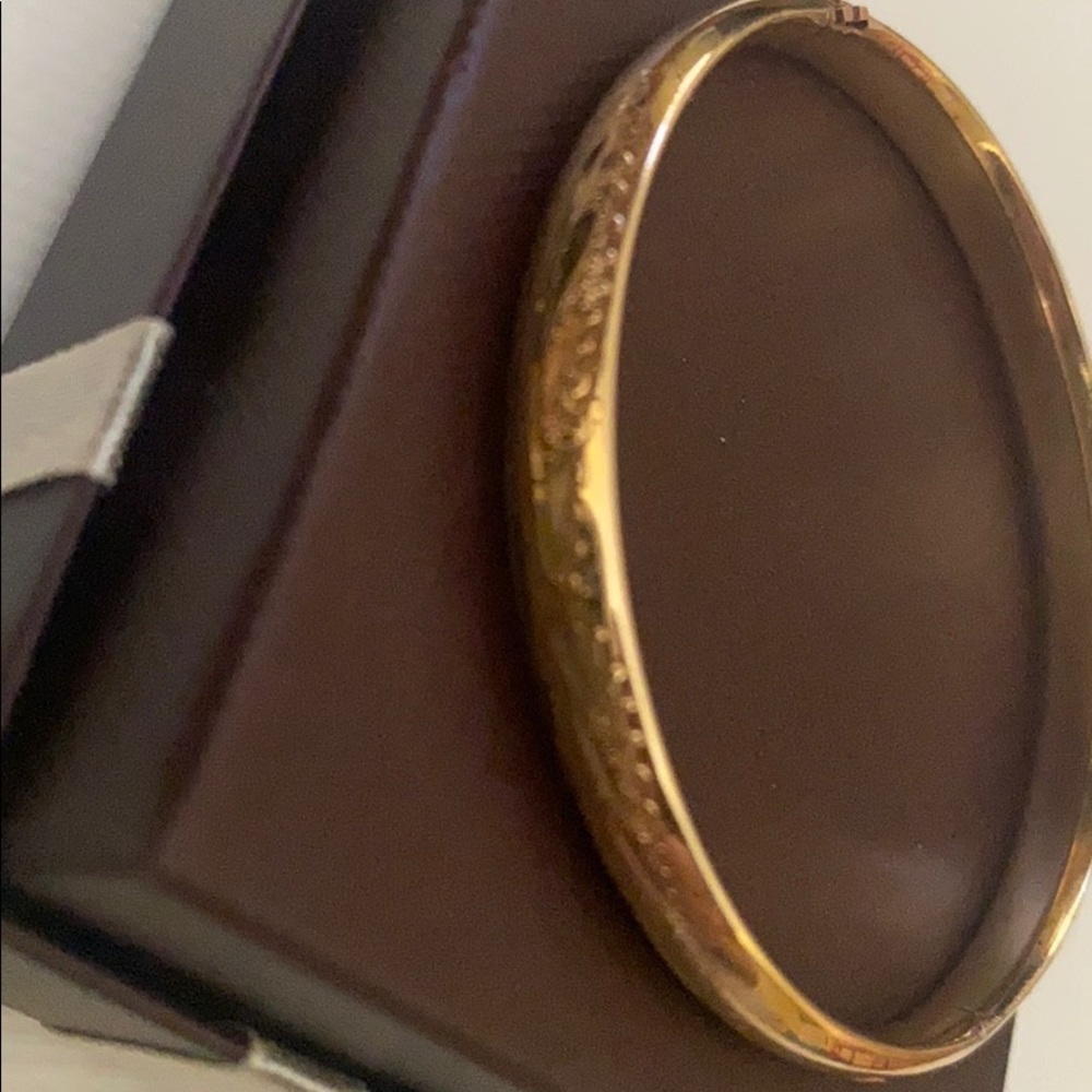 Baby to small child 14k bangle bracelet